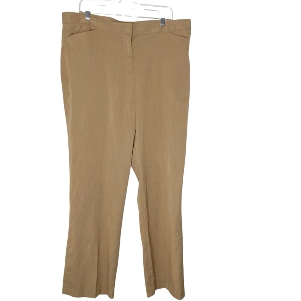 Liz Claiborne tan dress pants. Size 18W